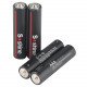 Акумулятори AAA Li-ion Soshine 1.5V 600mWh із зарядкою від USB Type-C - комплект 4 акумулятори, зарядний кабель та бокс для зберігання