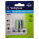 Акумулятори ААА Westinghouse Premium 800 mah 2000 циклів 2 штуки в картонному блістері