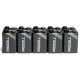 Щелочные Alkaline батарейки Крона Duracell Procell 9V - упаковка 10 шт.
