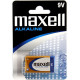 Батарейка лужна Крона 9V 6F22 6LR61 Maxell Alkaline