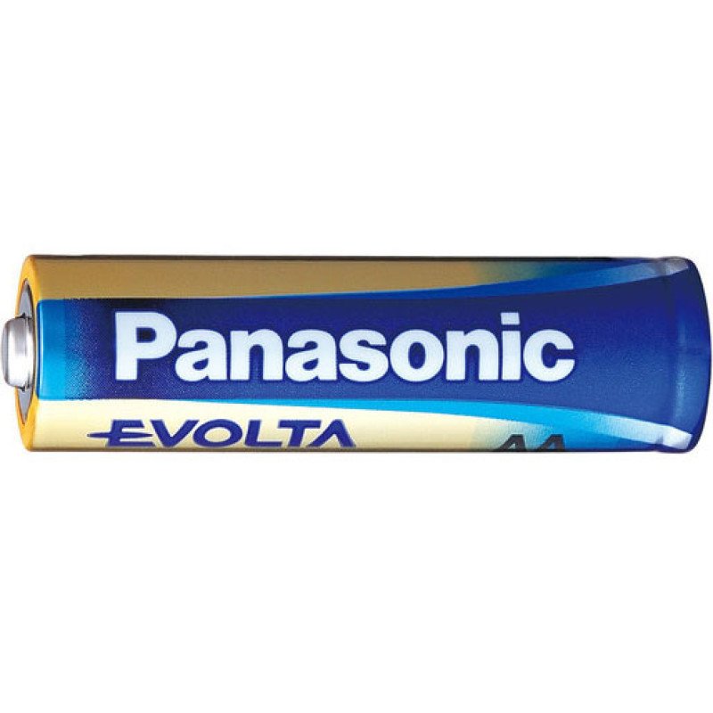 Батарейки лужні АА LR6 Panasonic Evolta Alkaline 1.5V, упаковка 4 шт. в блістері