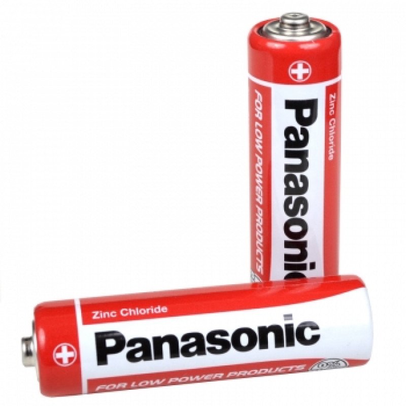 Батарейки АА R6 Panasonic Red Zinc 1.5V 4 шт. в блистере