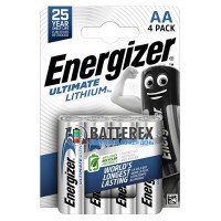 Батарейки літієві AA Energizer Ultimate Lithium L91 1.5V 3500mah, упаковка 4 шт.