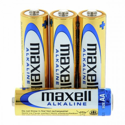 Батарейки щелочные АА Maxell Alkaline 1.5V LR6 - экономичная упаковка 32 шт.