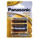 Батарейки лужні АА LR6 Panasonic Power Alkaline 1.5V 4 шт. в блістері