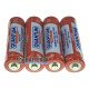 Батарейки солевые AA Quantum Hard Carbon Zinc R6 1.5V - упаковка 4 шт. в плёнке