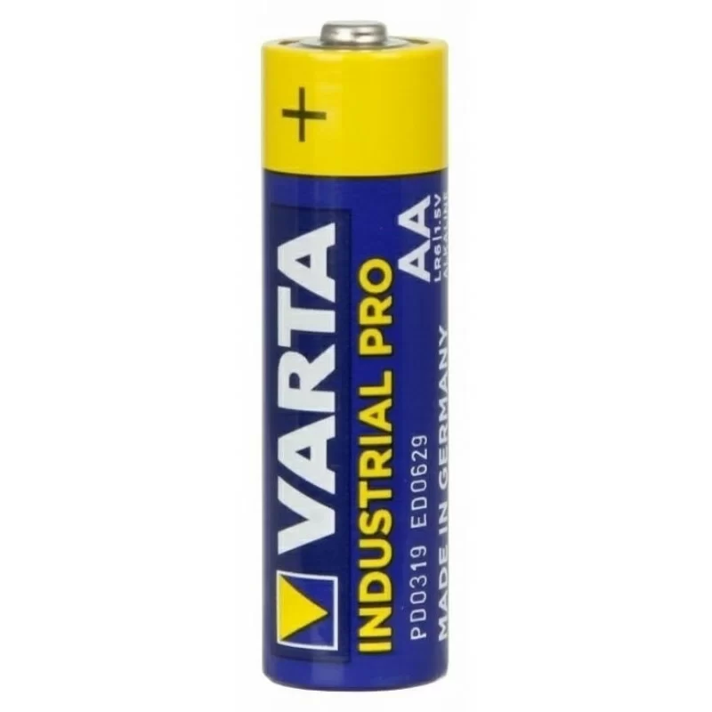 10 Batterie AA VARTA Industrial Pro 1,5V – LR06, MN1500, 4006 – Confezione Originale, Nuove E Durevoli