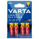 Батарейки щелочные АА LR6 Varta Alkaline Longlife MAX Power 1.5V, упаковка 4 шт.