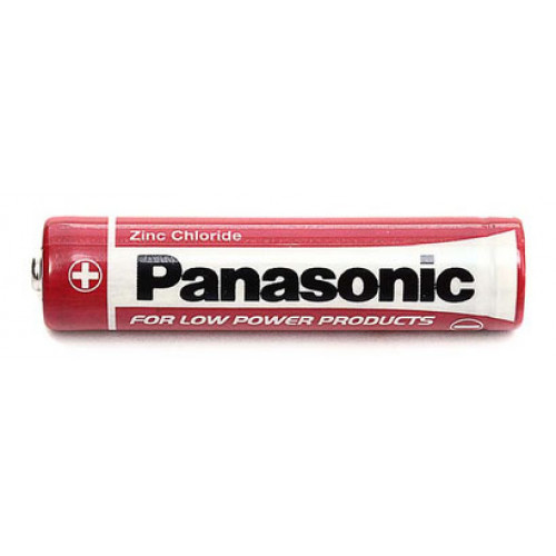 Батарейки солевые ААА Panasonic Zinc Carbon R03 1.5V - 4 шт. в блистере