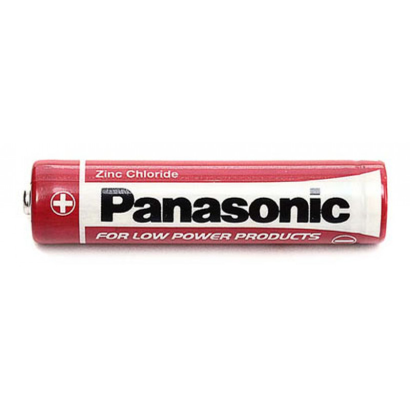 Батарейки ААА сольові LR6 Panasonic Red Zinc Carbon 4 штуки блістер