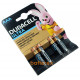 Батарейки АAА LR03 1.5V Duracell Alkaline Ultra Powercheck - 4 шт. в блистере