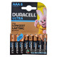 Батарейки АAА LR03 1.5V Duracell Alkaline Ultra Powercheck с проверкой уровня заряда - 8 шт. в блистере