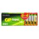Батарейки щелочные AAA GP Super Alkaline LR03 1.5V упаковка 12 шт