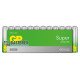 Батарейки щелочные AAA GP Super Alkaline G-TECH LR03 1.5V упаковка 12 шт