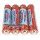 Батарейки солевые AAA Quantum Hard Carbon Zinc R03 1.5V - упаковка 4 шт. в плёнке