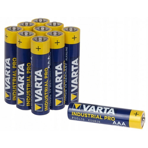 Батарейки ААА Alkaline Varta Industrial Pro LR03 1.5V - упаковка 40 шт - оригинал, Германия