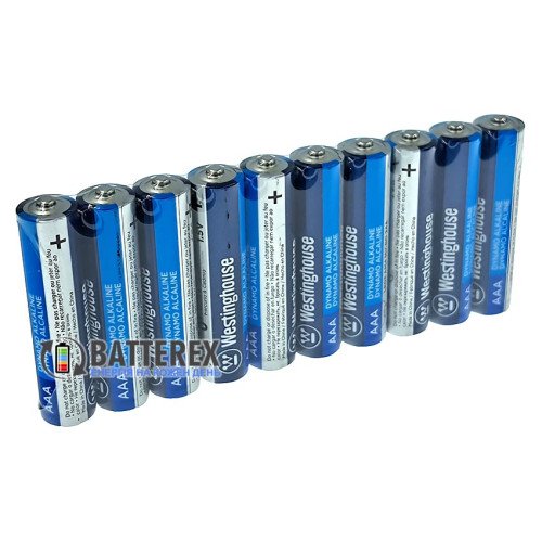 Батарейки щелочные AAA Westinghouse Dynamo Alkaline LR03 1.5V, упаковка 10 шт.