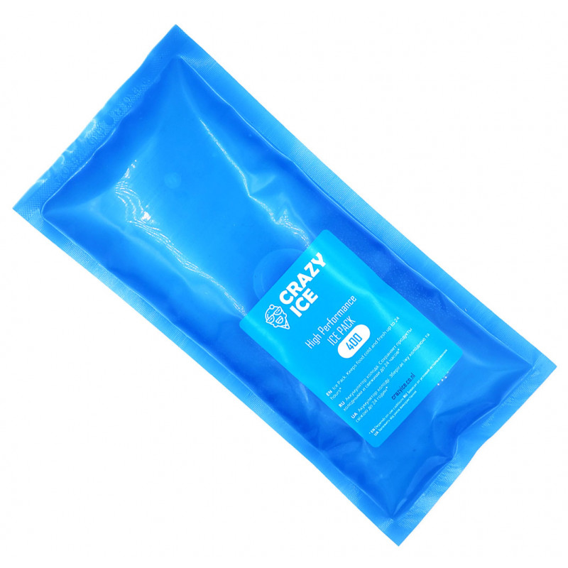 Аккумулятор холода CrazyIce High Performance IcePack 400ml для термосумки термобокса