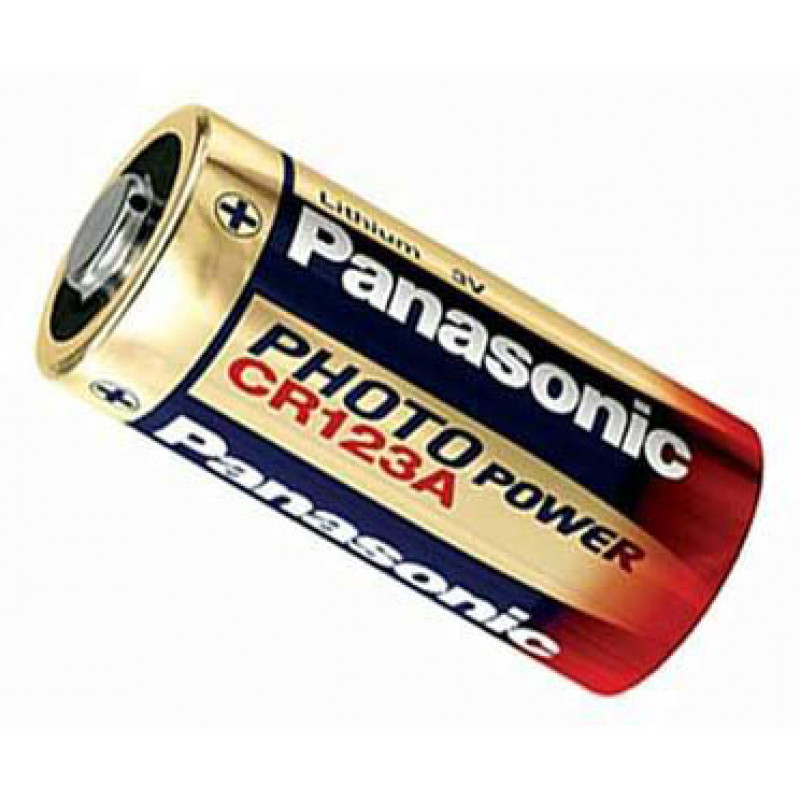 Батарейка CR123A Panasonic Lithium Power 3V (CR123AL/1BP)