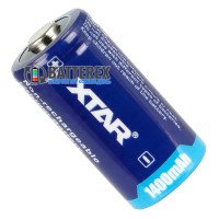Батарейка CR123A XTAR Lithium 3V 1400mah поштучно без пакування
