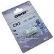 Батарейка літієва CR2 GMB Lithium 3V 1000mah, упаковка 1 шт. в картонному блістері
