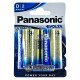 Батарейки лужні D LR20 Panasonic Evolta Alkaline 1.5V - упаковка 2 шт. в блістері