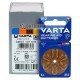 Батарейки слуховые Varta 312, упаковка 6 шт. в револьверном блистере
