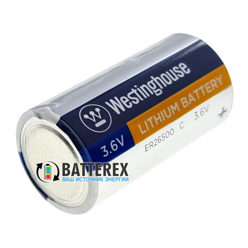 Батарейка литиевая Westinghouse ER26500 C 3.6V LiSOCl2 (аналог SAFT LS 26500)