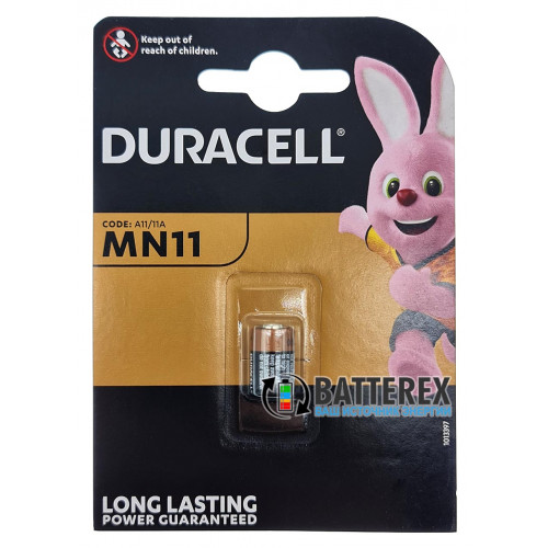 Батарейка MN11 Duracell Alkaline 6V, упаковка 1 шт.