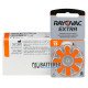 Батарейки Rayovac Extra 13 PR48 для слухових апаратів - 8 штук в блістері made in UK