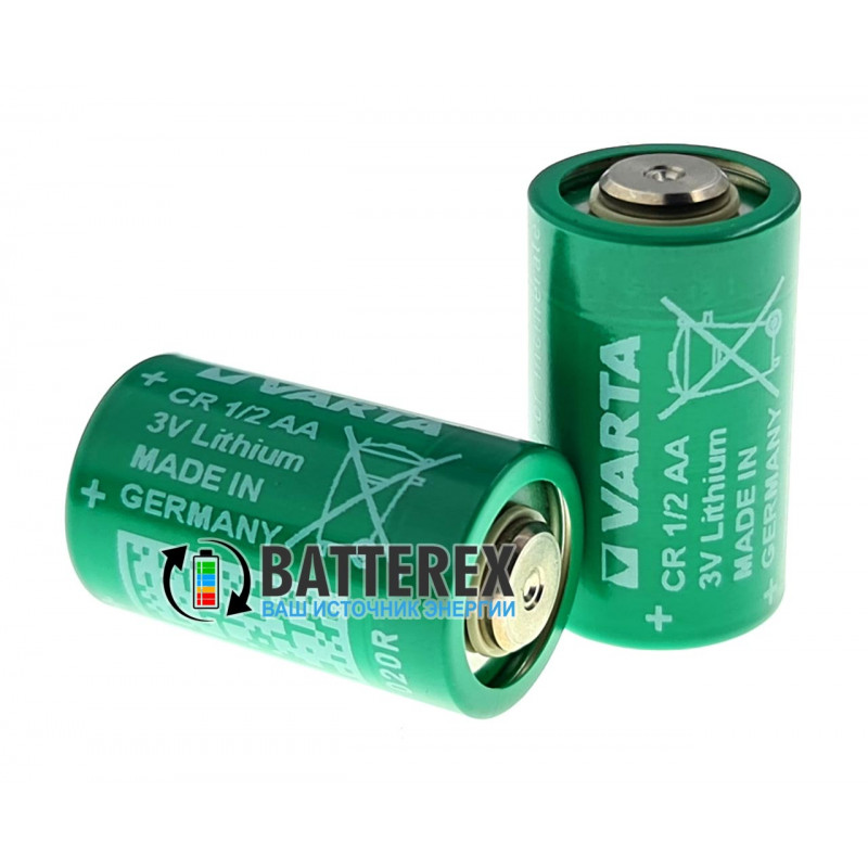 Батарейка литиевая Varta CR 1/2 AA 3,0V LiMnO2 Made in Germany