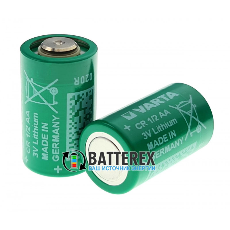 Батарейка литиевая Varta CR 1/2 AA 3,0V LiMnO2 Made in Germany