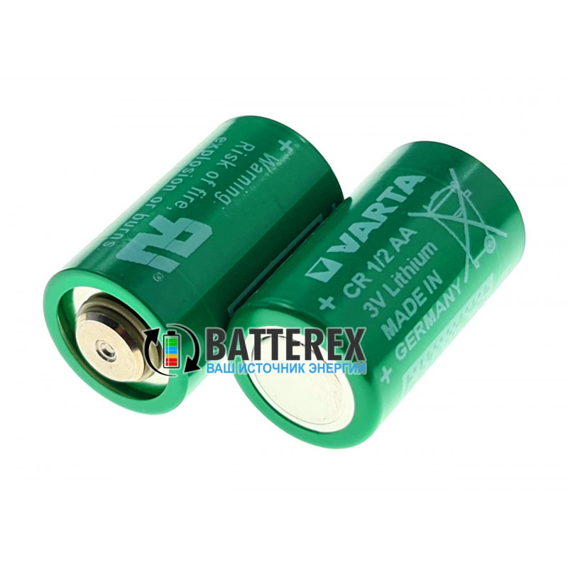 Батарейка литиевая Varta CR 1/2 AA 3,0V LiMnO2 Made in Germany