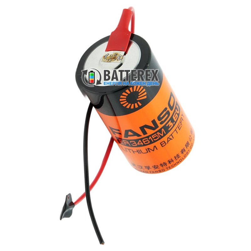 FANSO ER34615M FL D 3.6V 13Ah STD LiSOCl2 батарейка літієва високотокова із дротами