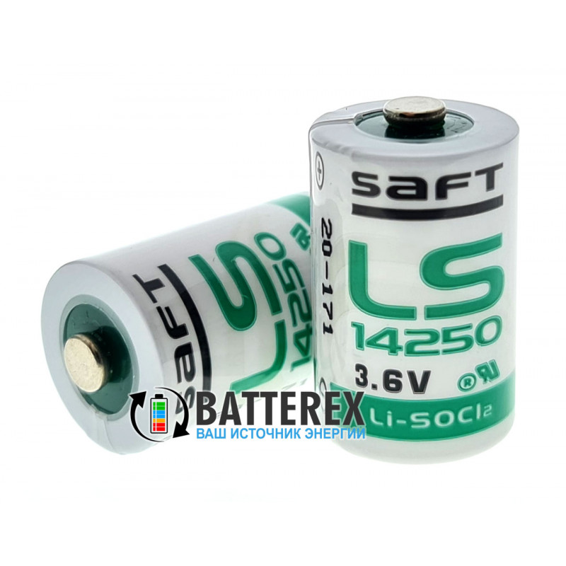 Батарейка литиевая SAFT LS 14250 1/2AA STD 3.6V LiSOCl2