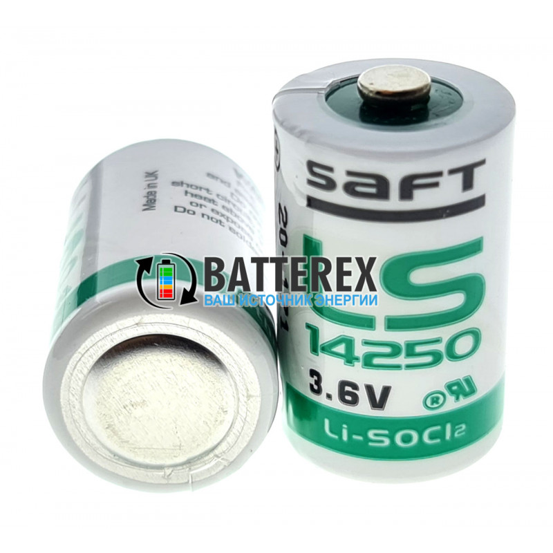 Батарейка литиевая SAFT LS 14250 1/2AA STD 3.6V LiSOCl2