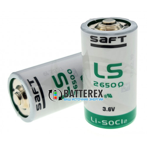 Батарейка литиевая SAFT LS 26500 C STD 3,6V LiSOCl2 Made in France