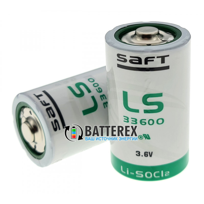 Батарейка SAFT LS 33600 D STD 3,6V літієва LiSOCl2 Made in France