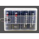Пластиковый бокс на 4 аккумулятора 26650 Soshine SBC-021