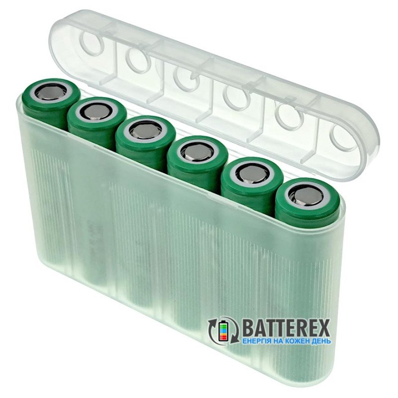 Бокс Soshine SBC-6x18650 на 6 аккумуляторов 18650
