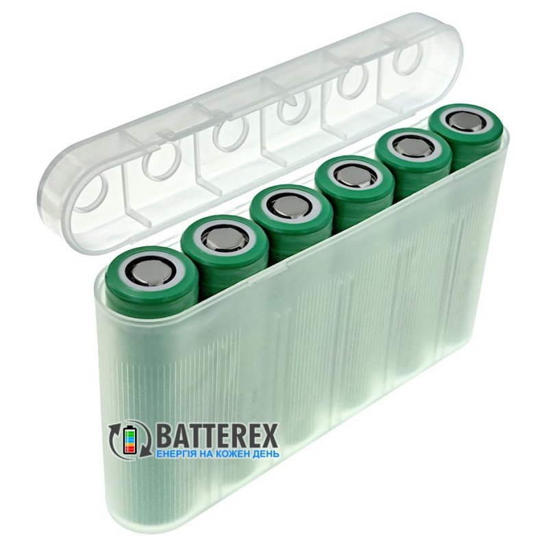 Бокс Soshine SBC-6x18650 на 6 аккумуляторов 18650