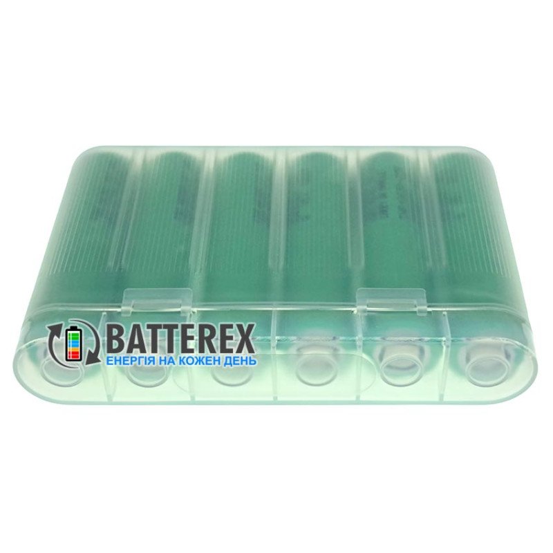 Бокс Soshine SBC-6x18650 на 6 аккумуляторов 18650