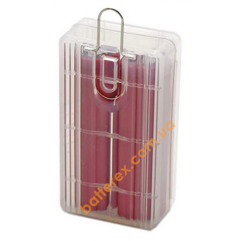 Бокс Soshine SBC-025 на 2 акумулятори 18650 з петелькою