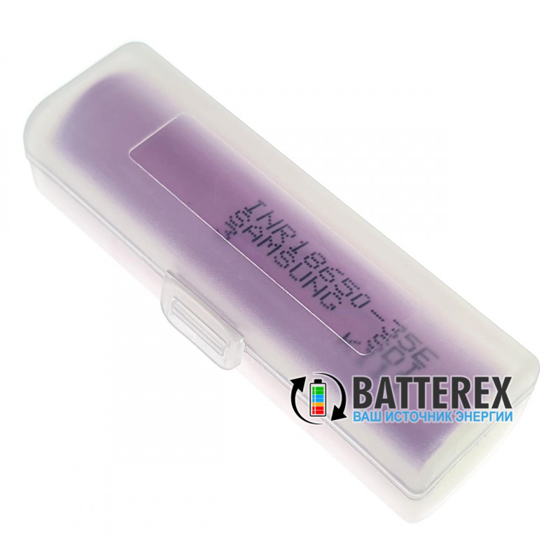 Пластиковый бокс Vapcell VBC-0118 на 1 аккумулятор 18650 без защиты