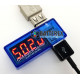 Угловой USB тестер Charger Doctor - USB тестер для измерения напряжения и тока