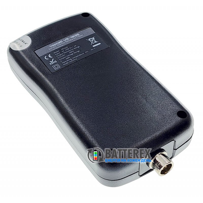 Тестер YAOREA Vapcell YR1035+ внутреннего сопротивления и напряжения аккумуляторов