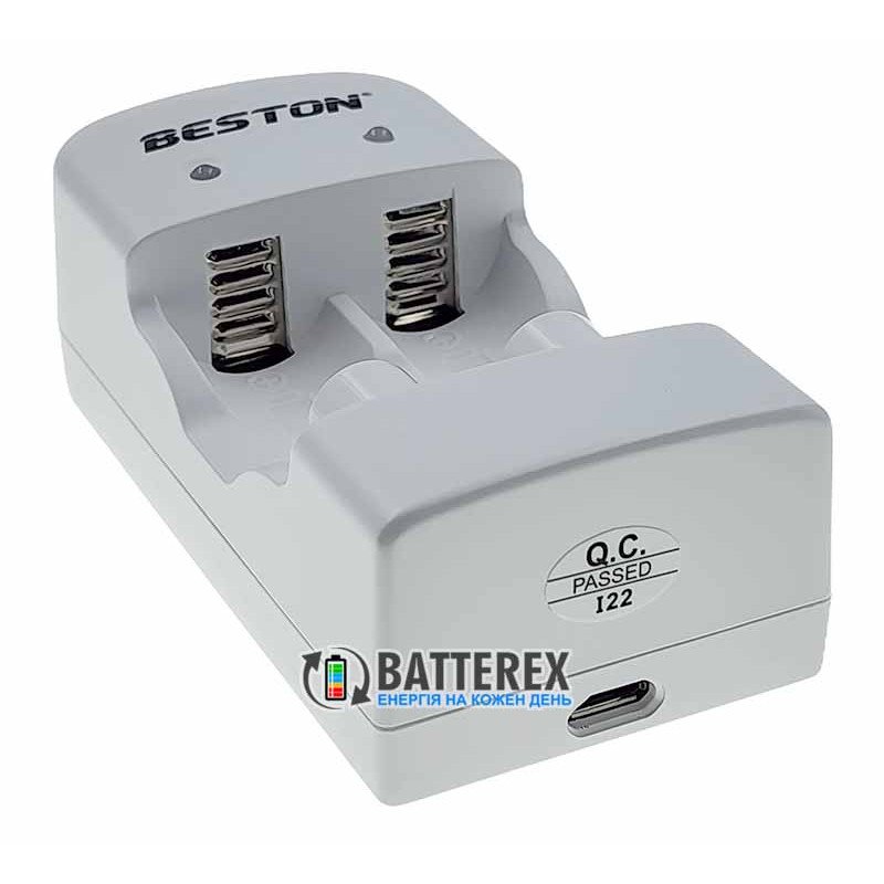 Beston CD643 зарядное устройство для LiFePO4 аккумуляторов CR123A/CR2 + 2 аккумулятора 16340 CR123A 600mAh 3.0V