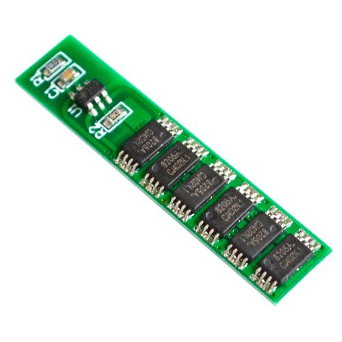 BMS контроллер заряда-разряда 1S для Li-ion аккумулятора 18650 HX-1S-3576 12A 3.7-4.2V