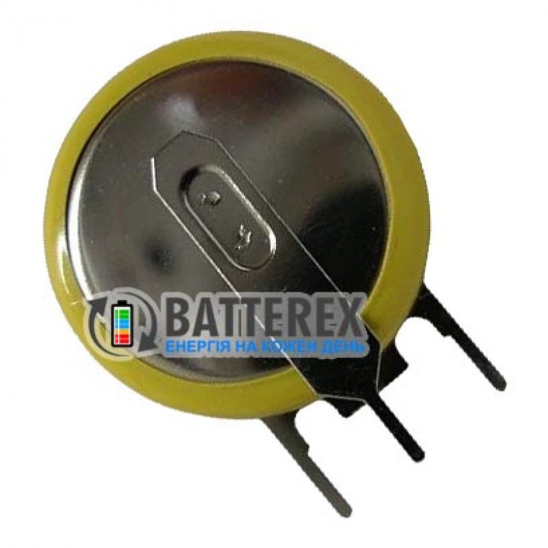 Акумулятор дисковий літієвий Maxell ML2032-SDN3 3V 65mAh із вивдами під пайку