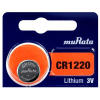 Батарейка CR1220 Murata Lithium 3V - Made in Japan - поштучно - цена за 1 шт.